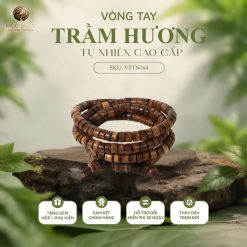 VÒNG TRẦM HƯƠNG TRÚC QUẤN TAY PHILLIP – TINH HOA TỰ NHIÊN
