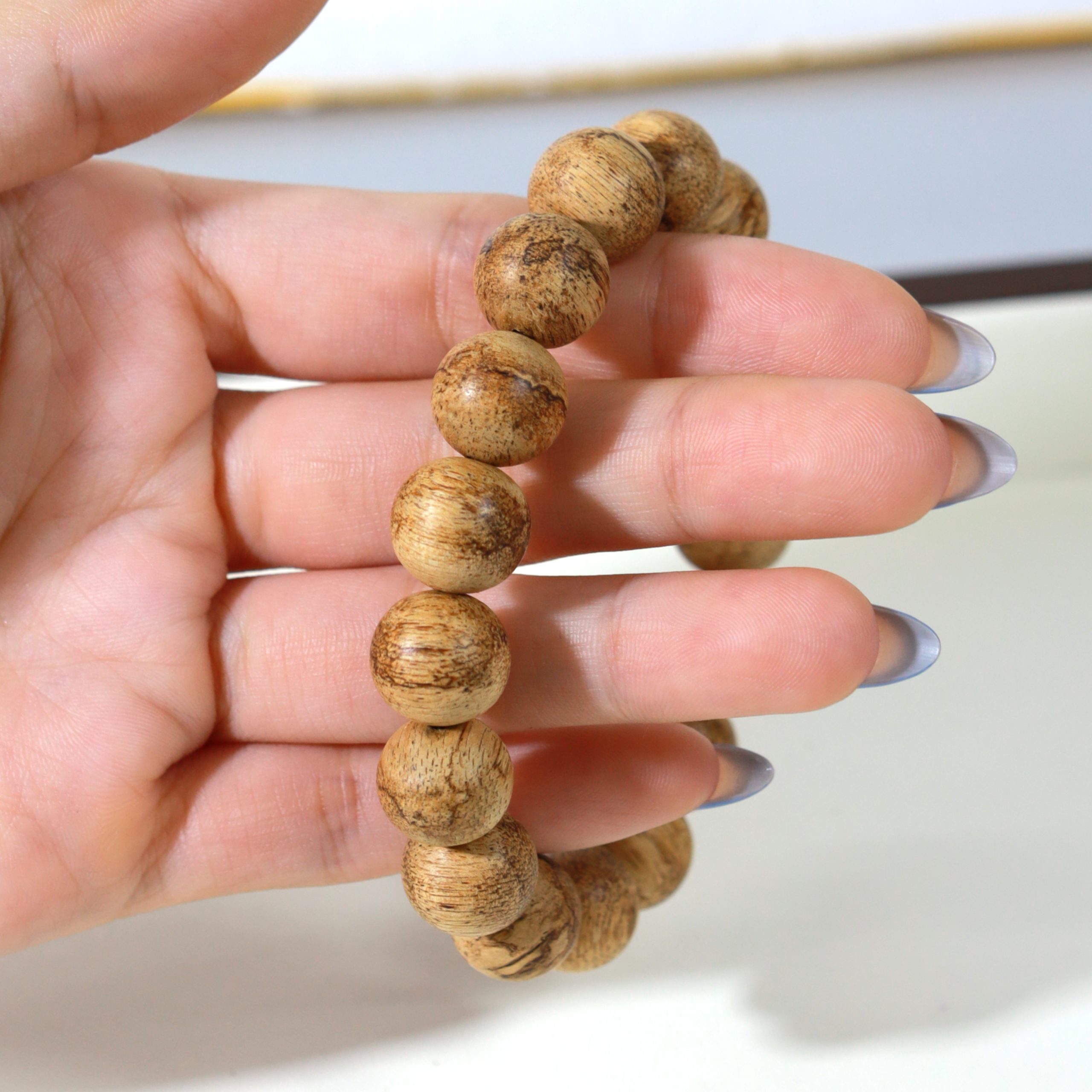 VÒNG TRẦM HƯƠNG TỰ NHIÊN TRẦM BÔNG DẦU INDO - Ảnh 4