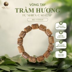 VÒNG TRẦM HƯƠNG TỰ NHIÊN LU THỐNG CAM