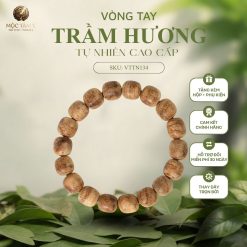 VÒNG TRẦM HƯƠNG TỰ NHIÊN LU DẦU INDO