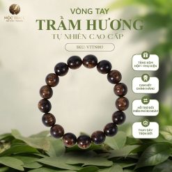 Vòng Trầm Tròn Đơn 10 ly